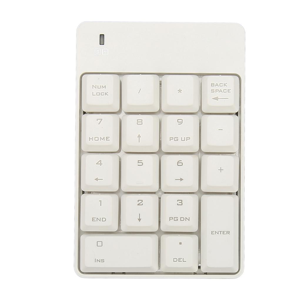 Numeric Keypad SK 51AG 2.4G Wireless 18 Keys Soft Press Touch USB Number Pad for Home Work Office