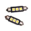 2/1 шт 12 В гирлянда 3SMD Canbus 36 мм CANBUS без ошибок 3 светодиодных купольных светодиодных лампочки для номерного знака