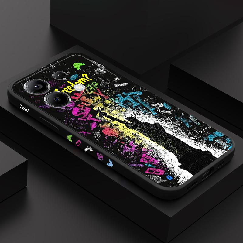 Чехол для телефона "Богиня граффити" для Xiaomi Poco F8 F7 X7 X6 F6 M6 M5 M5S F5 X5 F4 X4 M4 F3 X3 Ultra Pro GT Силиконовая крышка