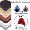 8Pcs Insoles Heel Repair Subsidy Sticky Shoes Hole In Cobbler Sticker Back Sneaker Lined with Anti-Wear After Heel Stick Foot Care