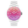 Авторизованный дистрибьютор [Ice watch] Женские часы Ice watch 021440 Ice clear sunset [ICE clear sunset] Розовые Маленькие
