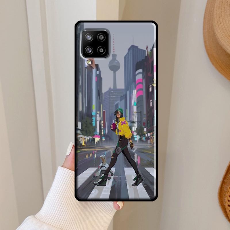 Игровой кейс Valorant для Samsung Galaxy A06 A05 A16 A26 A36 A56 A33 A32 A52 A15 A53 A13 A34 A54 A14 A35 A55