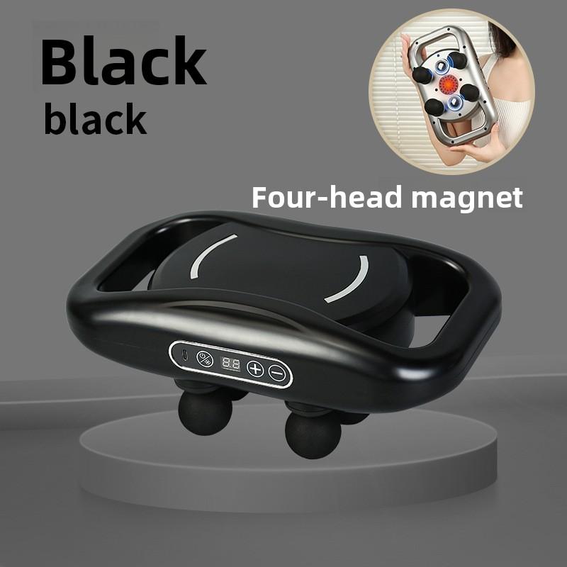 Новый фасциальный пистолет Четыре головки Шесть головок Массажер для расслабления мышц Специальный класс Мышечный пистолет Бодибилдинг Многофункциональный пистолет для шеи