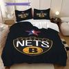 Brooklyn Nets Basketball Spirit Bedding(1 * duvet cover + 2 * pillowcase, without core)Bedding set Soft and comfortable Christmas birthday gift