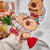 Наклейка-дезодорант Capybara для ванной комнаты, наклейки на крышку унитаза, дезодорант, самоклеящаяся наклейка для удаления запаха, декор для ванной комнаты и гостиной