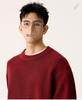 Men's High-End Round Neck Knit Sweater - Black & Red, Warm Autumn/Winter Inner Wear, In Stock with Tags