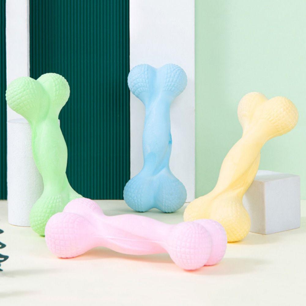 Игрушки для собак в форме костей, устойчивые к укусам, мягкие, для зубов собак, жевательные игрушки для зубов собак, чистка зубов