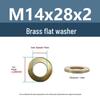 Yigu Durable Brass Flat Washers: M2-M12 Screws