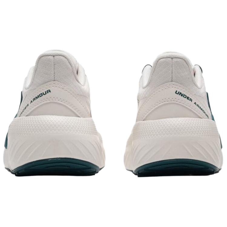 Under Armour Mvmnt Lite Удобные Мягкие Дышащие Прочные Низкие Повседневные Кроссовки Унисекс Белый Зеленый 6010425-279