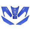 XIAMAOZPR Наклейка-протектор на бак мотоцикла Decal для 2025 2024 2023 YZF-R3 YZF R3 Боковые накладки на бак для коленей сцепление Тракционная накладка на бак Боковая Новая модель...(синий)