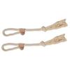 2PCS Curtain Tieback Cotton Curtain Holdback Rope Curtain Magnetic Cord for Household