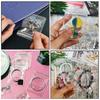 Dust-proof Clear PVC Jewelry Organizer Sealed Earring Holder Necklace Ring Packing Bag  Travel