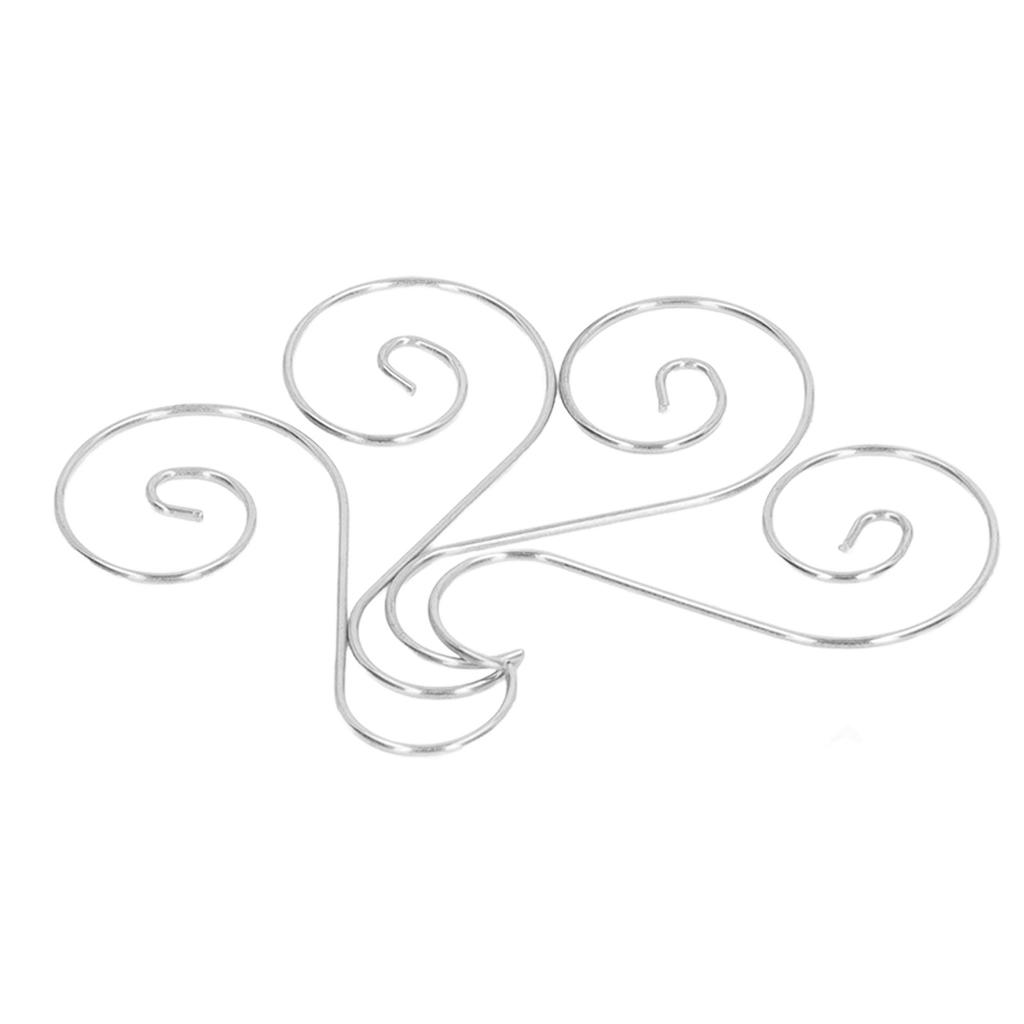600Pcs Ornament S Hooks Set Stainless Steel No Rusting Decorative S Shaped Hooks for Christmas