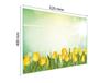 SZKLANA DESKA DO KROJENIA 52x40 TULIPANY