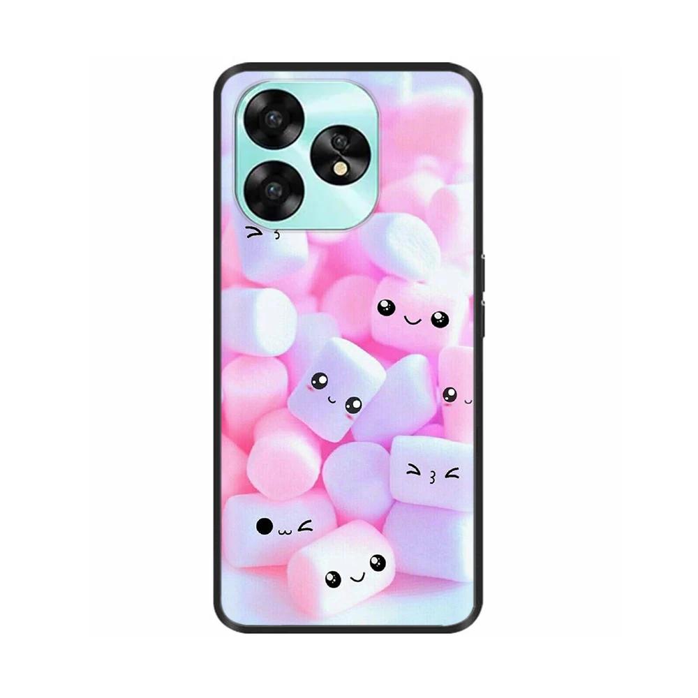 For Umidigi A15c Case Soft TPU Silicone Phone Covers for Umidigi A15 Case Bumper UMIDIGIA15 A 15C Shockproof Coque Cover Shell