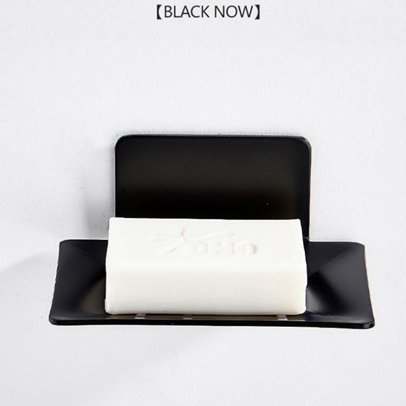 Держатель для мыльницы без сверления, настенный, губка для ванной комнаты, органайзер для кухни, металл