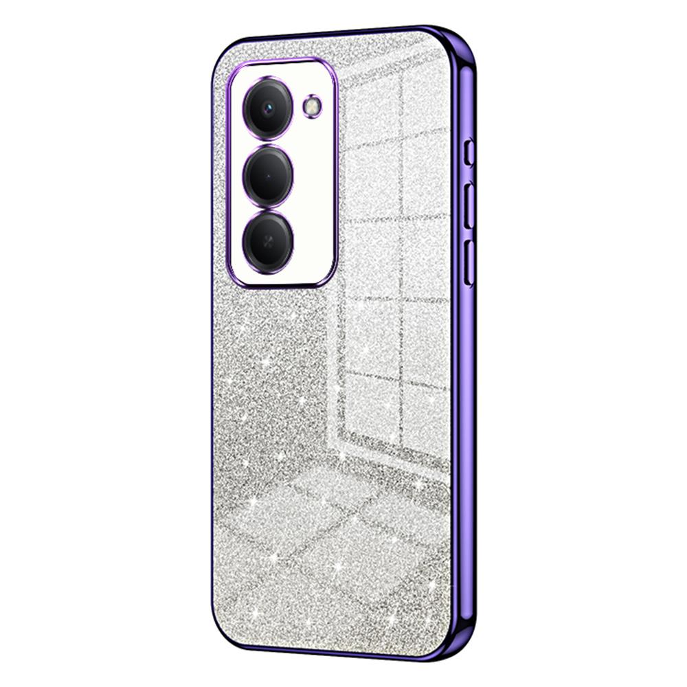 Phone Case For Xiaomi Redmi 15 5G (EU) (171mm) / 15 4G (EU) (171mm) Electroplating Gradient Glitter TPU Phone Cover