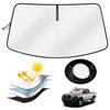 AUTO SPEC Toyota Hilux GUN125 Front Sunshade Car Sunshade Blackout Front Shade Hilux September 2017 Current Model Specific Design Windshield Shade UV