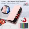 Luxury Leather Case For T-Mobile Revvl 6 Pro 5G/Revvl 6/Revvl 7/Revvl 7 Pro RFID Blocking Card Slot Magnetic Attraction Stand Shockproof Flip Cover