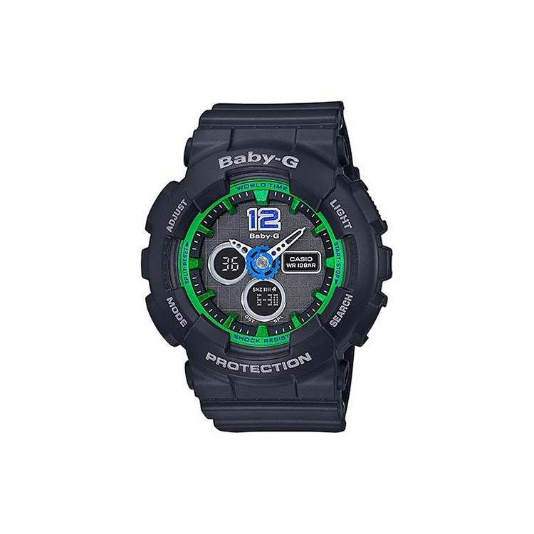 Casio Женские часы BABY-G 46,3 мм Зеленые BA-120-1B BA-120-1B