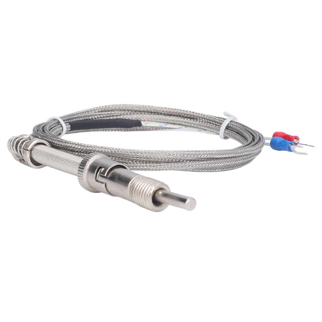 K Type Screw Probe Temperature Sensor Straight Handle Thermocouple Transducer 0?800 Celsius  WRNT