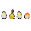4 Birds Bird Object Garden Ornament Bird Object Gardening Figurine Small Bird Garden Decoration Interior Garden Outdoor Entrance