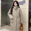 New Cotton-padded Jacket Women's Winter Long Korean Version of Loose Padded Cotton-padded Jacket Design Sense Cotton-padded Jacket.