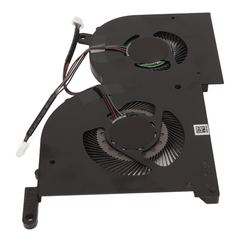 Для MSI GS66 Вентилятор охлаждения 4-контактный разъем Алюминиевый сплав Легкое подключение Вентилятор охлаждения ноутбука для 10SD 10SGS 10SFS 10SF 10SE