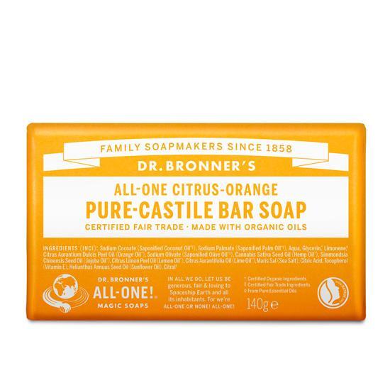 Dr. Bronner's Pure Castile Bar Soap 140g (Choose 1 of 5)