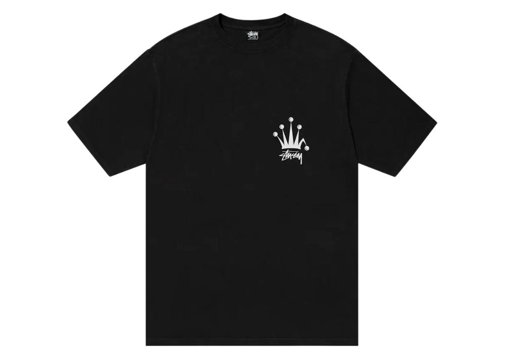 Stussy Regal Crown Pigment Dyed Tee 'Black'