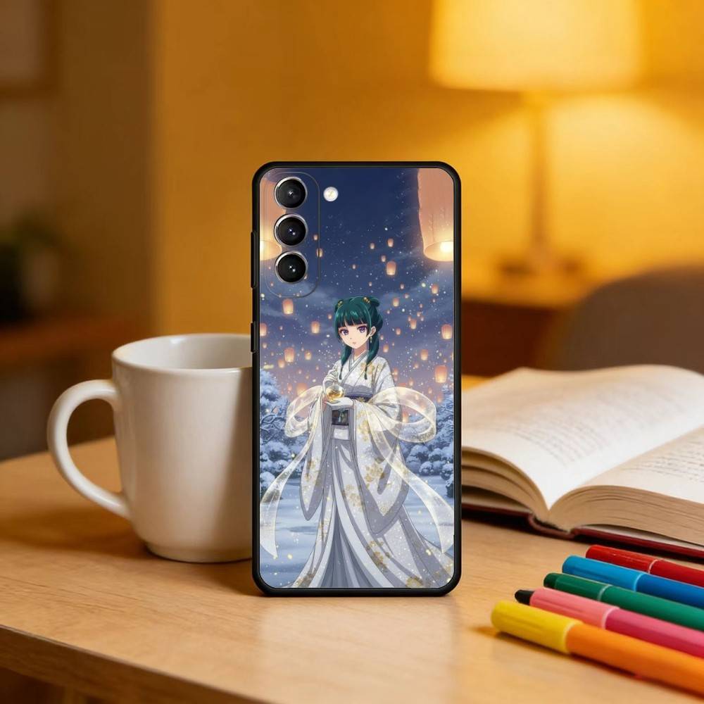 Чехол «Дневники аптекаря» Маомао для Samsung Galaxy S21 S25 FE S24 S23 Ultra S20 S9 S22 Plus S10 TPU Чехол