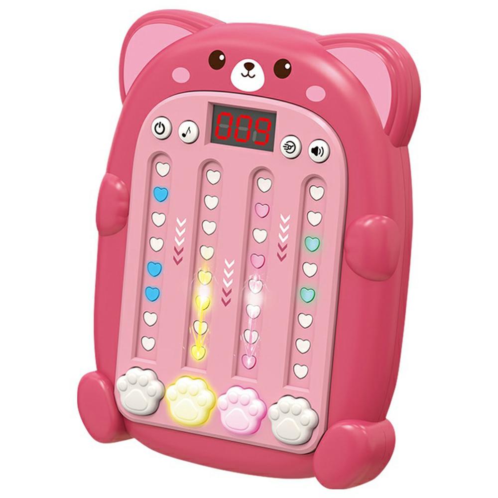 Игровой автомат SJL3608 Rhythm Game с подсветкой и звуком, электронная музыкальная игрушка для мальчиков и девочек