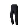 Comfortable Simple Versatile Solid Color Straight Leg Mid Rise Nine Point Sports Pants Men Bottoms Basic-Black 152525501-2