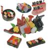 The Luxury Sashimi Sushi Mascots of 5 Gachapon Capsule Toy Finest! Assortment! & [Set (Complete)]