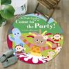1pc In the Night Garden2 Print Round Carpet Chair Round Carpet Suitable for Bedroom Living Room Home Decorative Carpet
