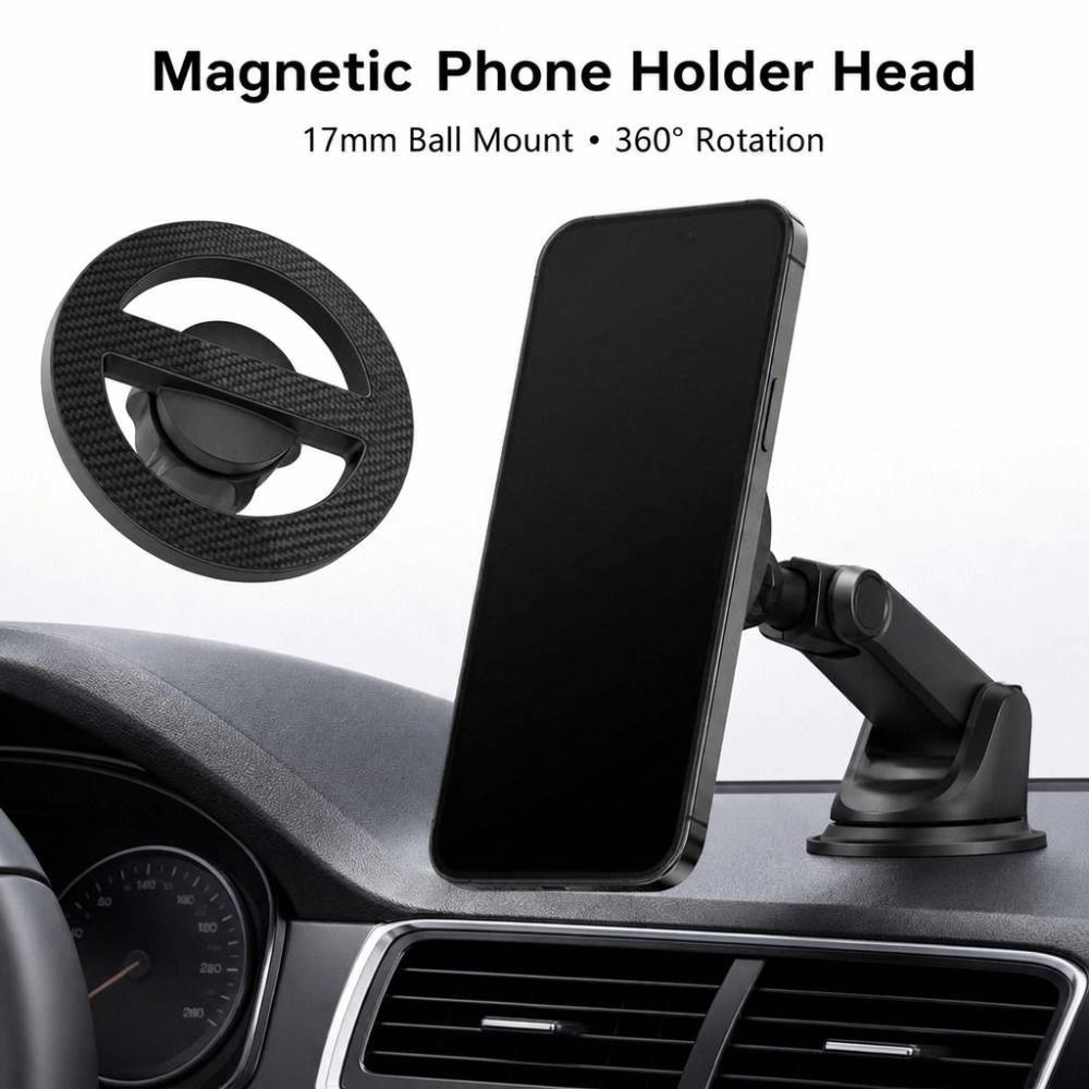 Strong Magnetic Adsorption Phone Mount Anti-Shake Strong Magnetic Adapter Car Navigation