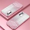 M 13 14 Gradient Glitter Plating Clear Phone Case For Samsung Galaxy M13 M14 M54 M23 M34 M53 M52 M51 M33 M12 F13 F23 Soft Cover