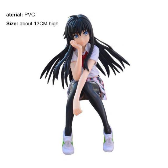 Фигурка Юкиносита кино и ТВ модель Юкино аниме украшение автомобиля ПВХ миниатюрная коллекционная для детей модель игрушки