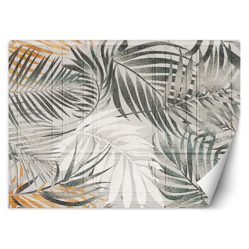 Wallpaper Tropical Palm Leaves