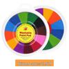 Multi-Color Washable Finger Paint Ink Pad for Children's Crafts and Graffiti Art
