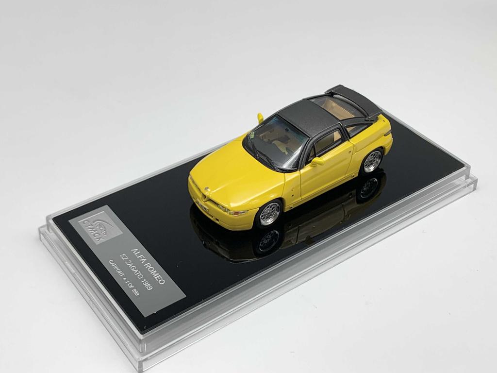 HXFQ7 CTMCK 1:64 АЛЬФА РОМЕО SZ ZAGATO 1989 Литой Автомобиль из Сплава Diecasts & Игрушечные Транспортные Средства Модель Автомобиля Масштабная Модель Автомобиля Игрушки Для Детей