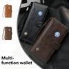 HAT1 Car PU Leather Vintage Snap Closure Clutch Bag Storage Pouch For VW Scirocco Jetta Beetle Golf Passat Polo Tiguan Sharan Touran