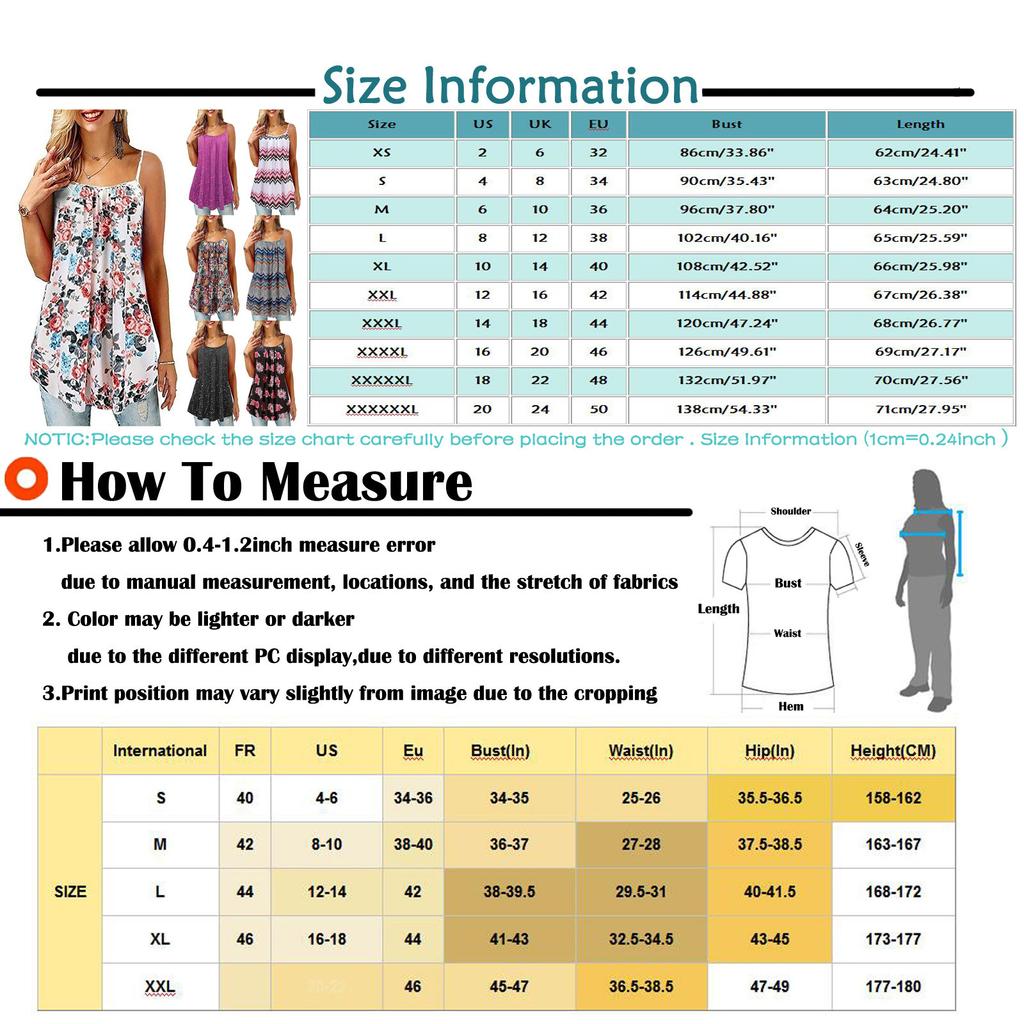 Women's Fashion Casual Vest Sleeveless Bohemian Print Loose Tank Large Top