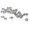 25 Pcs Wheel Rim Rivets Lip Rivets Nuts for AH Ds Series Wheel Rims Cap Lip Screw Bolt Tire