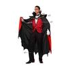 Déguisement de vampire adulte taille XL - Halloween - Homme - Noir et rouge
