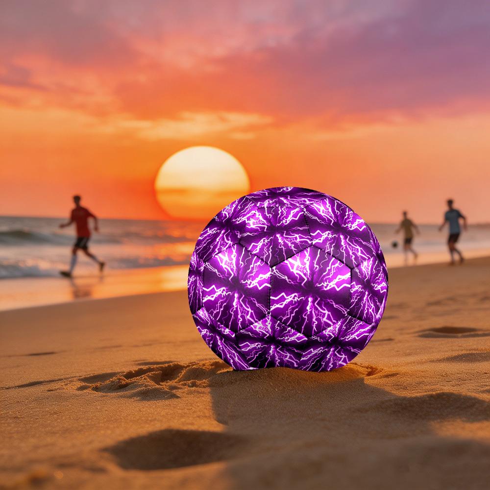 1pc Electric Energy Burst Size 5 Soccer Ball Professional Match Training Football Indoor &Outdoor Sports Ball Lightweight Durable c6531