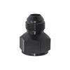 2Pcs Black -10 AN Female To -8 AN Male Flare Reducer Fitting Adapter 10AN To 8AN