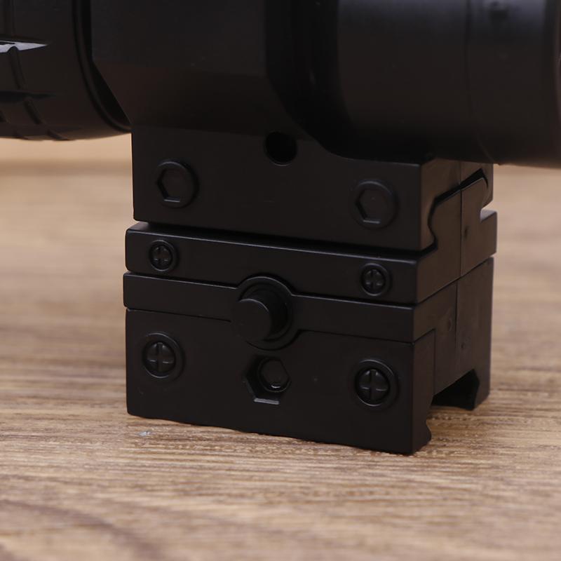 Регулируемый прицел с увеличительным стеклом, компактные прицелы с откидной крышкой, подходят для 20-мм и 21-мм рельсовых креплений, игрушки, аксессуары для телескопов