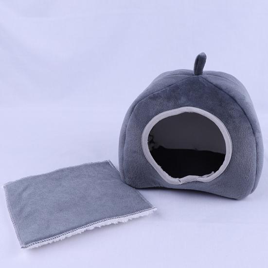 Cozy Warm Hedgehog Nest Windproof Comfortable Versatile Semi-closed Little Pet Nest for Autumn Winter