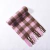 Autumn And Winter  Thickened Scarf Double-Sided Versatile Scarf Women'S Plaid Square Scarf Shawl Women'S Scarf
